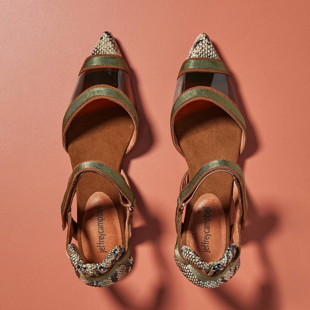 HTF Jeffrey Campbell Enrich Flats - Picture 2 of 13